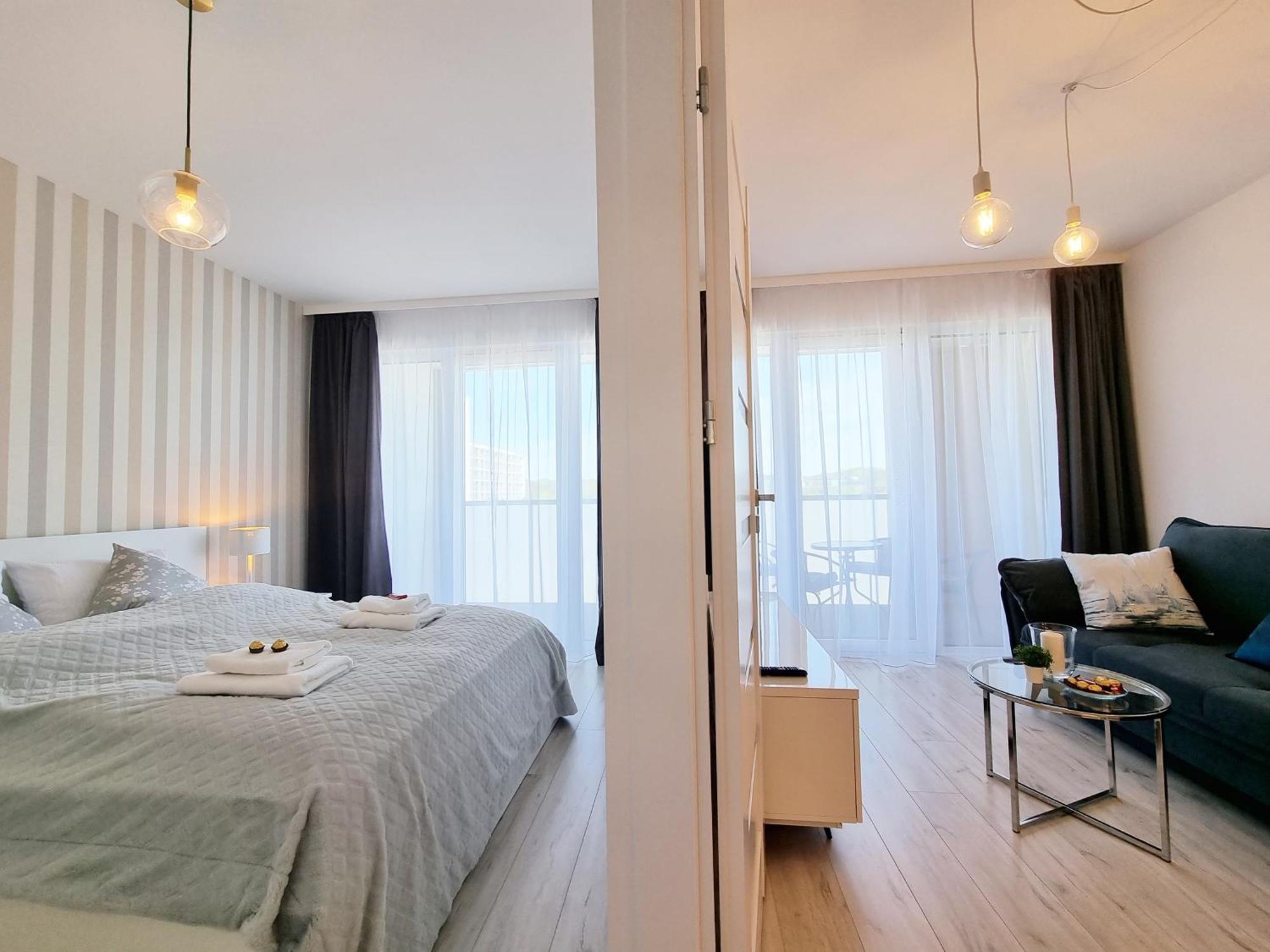 Apartament Alabaster - Basen, Sauna, Jacuzzi, Silownia, Restauracja - 365Pam Kołobrzeg Buitenkant foto